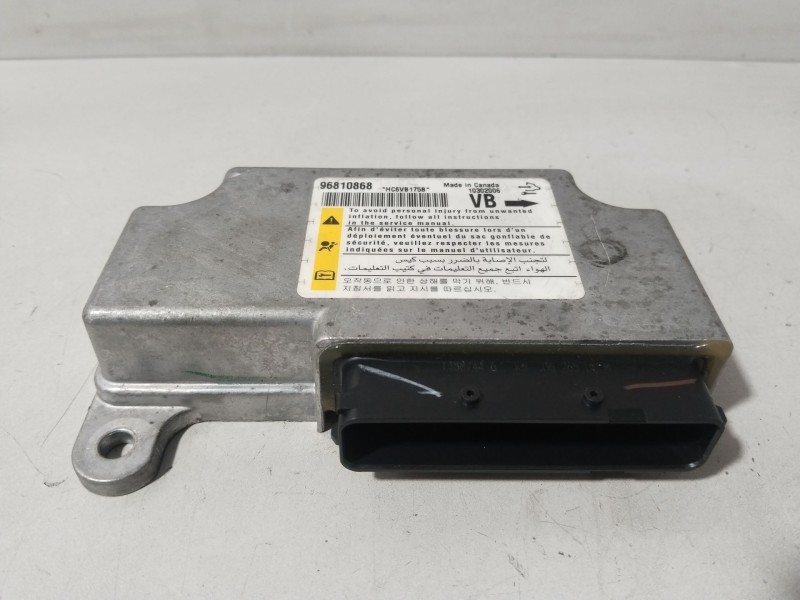 Recambio de centralita airbag para chevrolet captiva (c100, c140) 2.0 d 4wd referencia OEM IAM 96810868  