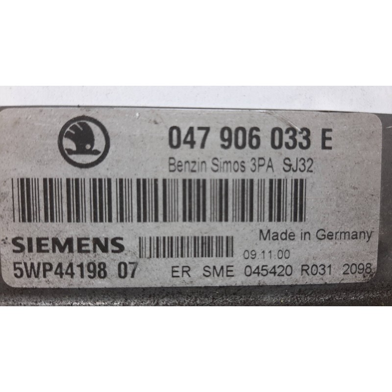 CENTRALITA MOTOR UCE 047906033J  - imagen 1