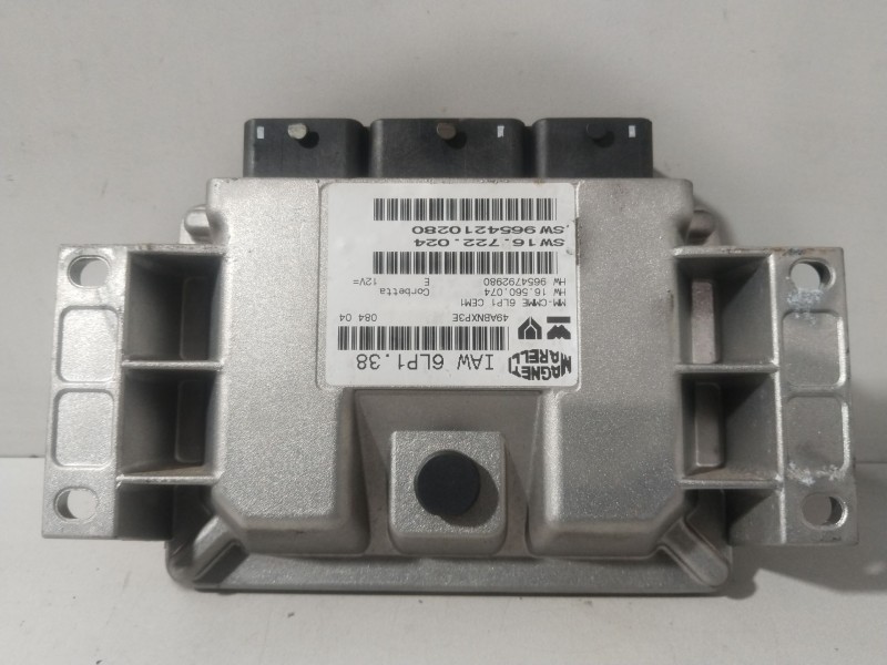 Recambio de centralita motor uce para peugeot 307 sw (3h) 2.0 16v referencia OEM IAM IAW6LP138  