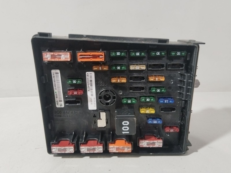 Recambio de caja reles / fusibles para seat alhambra (710, 711) 2.0 tdi referencia OEM IAM 3C0937125A  