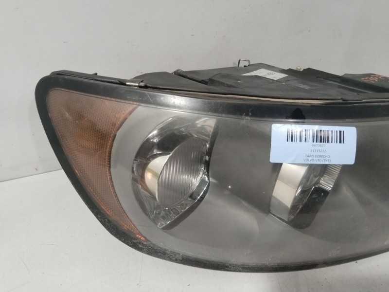 Recambio de faro derecho para volvo v50 (545) d5 referencia OEM IAM 31335222  