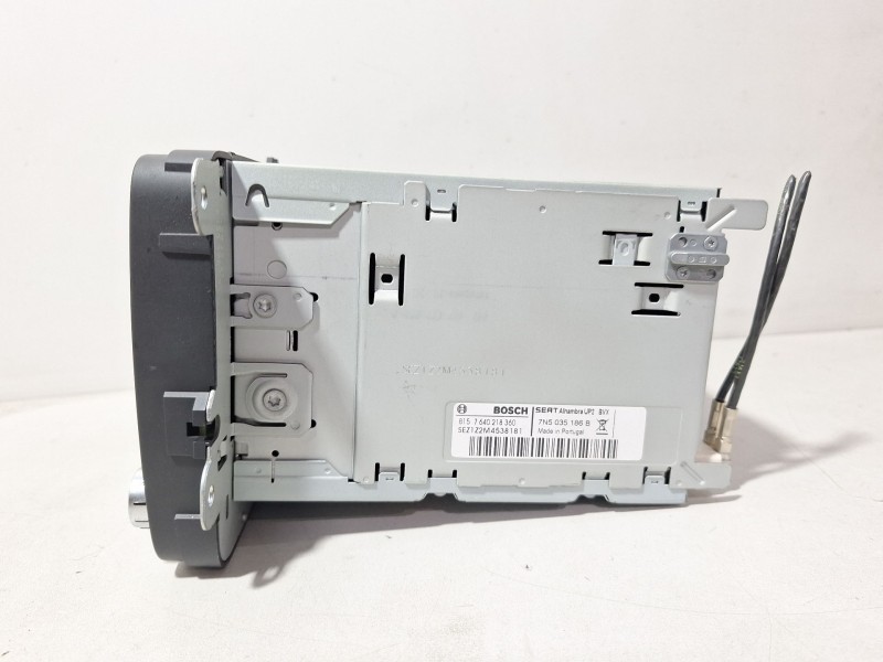 Recambio de sistema audio / radio cd para seat alhambra (710, 711) 2.0 tdi referencia OEM IAM W07N5035186B  