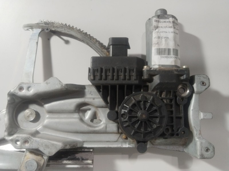 Recambio de elevalunas delantero izquierdo para opel astra g berlina referencia OEM IAM  6 PINES 