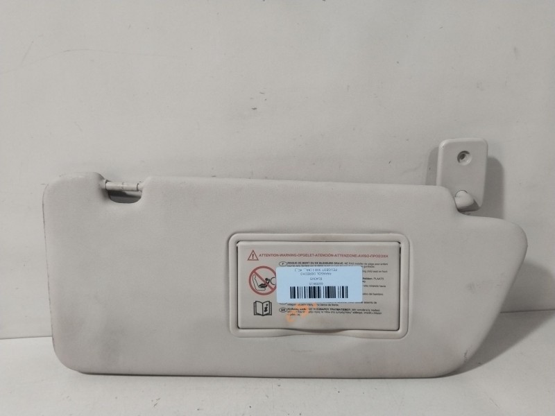 Recambio de parasol derecho para peugeot 308 i (4a_, 4c_) 1.6 hdi referencia OEM IAM 8143VS  