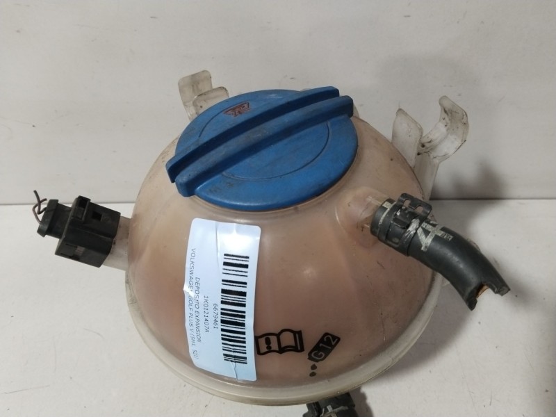 Recambio de deposito expansion para volkswagen golf plus v (5m1, 521) 1.6 tdi referencia OEM IAM 1K0121407A  