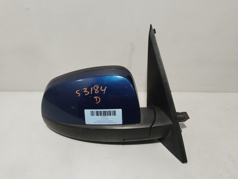 Recambio de retrovisor derecho para opel meriva a monospace (x03) 1.6 (e75) referencia OEM IAM E11015440  