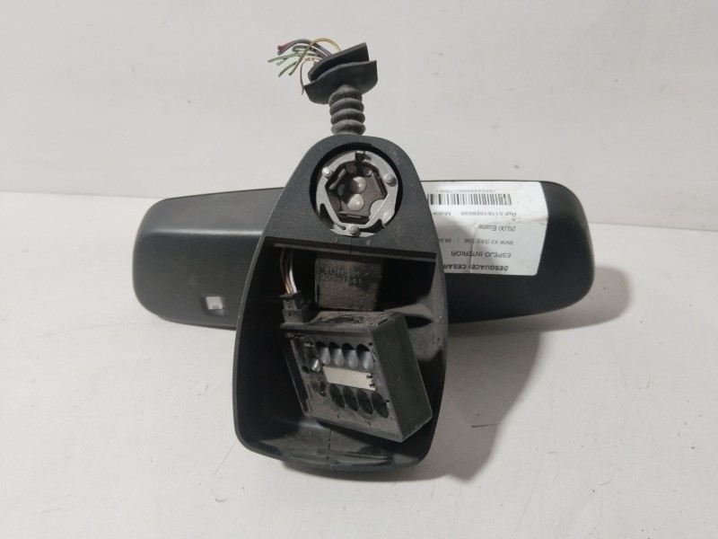 Recambio de espejo interior para bmw x3 (e83) 2.0d referencia OEM IAM 51161928939  