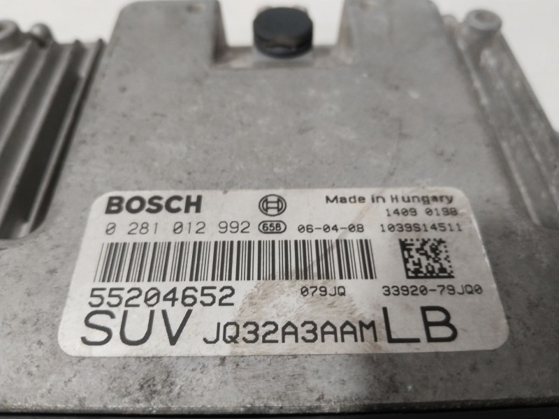 Recambio de centralita motor uce para suzuki sx4 rw (ey) glx referencia OEM IAM 0281012992  