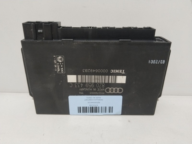 Recambio de modulo confort para audi a2 (8z0) 1.4 referencia OEM IAM 8Z0959433C  