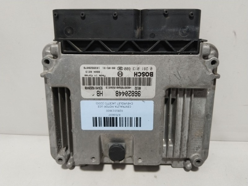 Recambio de centralita motor uce para chevrolet lacetti (j200) 2.0 d referencia OEM IAM 0281013600  