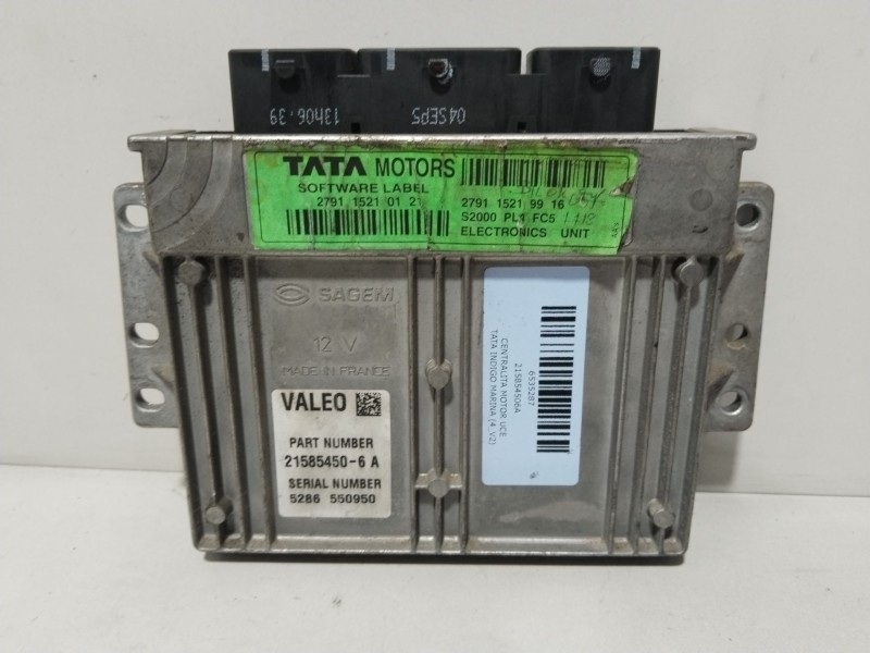 Recambio de centralita motor uce para tata indigo marina (4_v2) 1.4 referencia OEM IAM 215854506A  