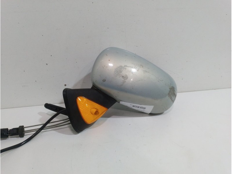 Recambio de retrovisor izquierdo para renault modus confort dynamique referencia OEM IAM  MANUAL PLATA