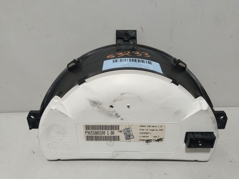 Recambio de cuadro instrumentos para citroën c3 i (fc_, fn_) 1.4 i referencia OEM IAM P9652008280  