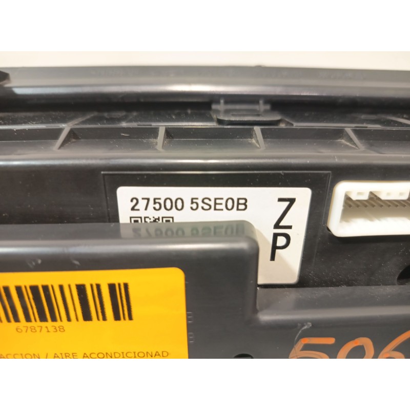 MANDO CALEFACCION / AIRE ACONDICIONADO 275005SE0B  - imagen 4