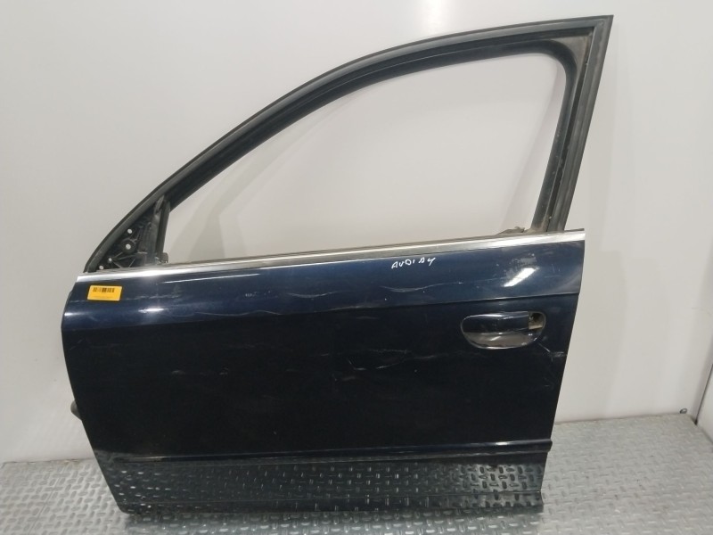 Recambio de puerta delantera izquierda para audi a4 berlina (b5) 1.9 tdi referencia OEM IAM  AZUL 