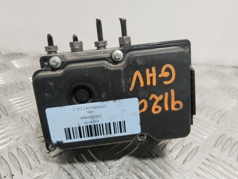 Recambio de abs para citroën c4 i (lc_) 1.6 vti 120 referencia OEM IAM 0265800406  