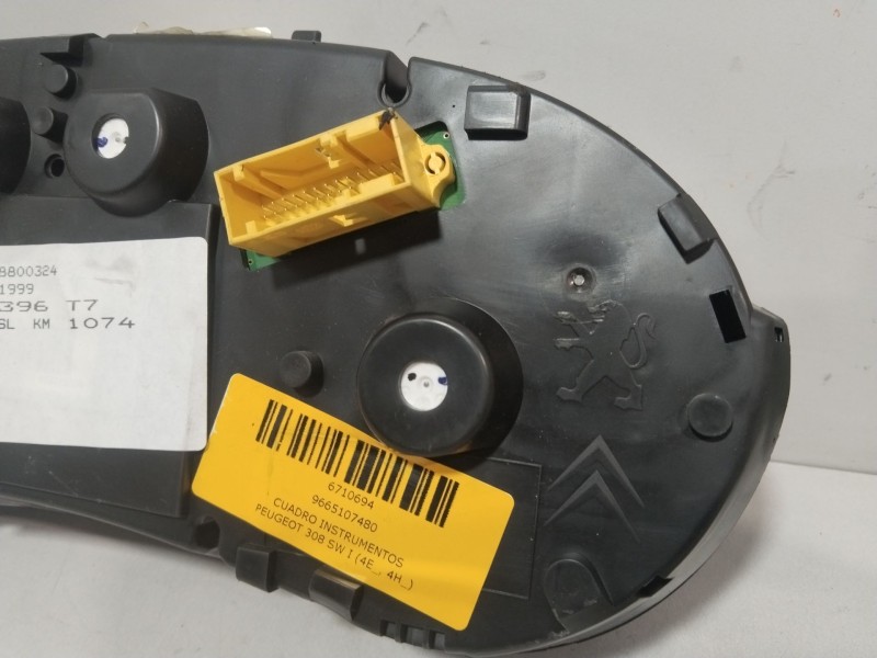 Recambio de cuadro instrumentos para peugeot 308 sw i (4e_, 4h_) 1.6 hdi referencia OEM IAM 9665107480  