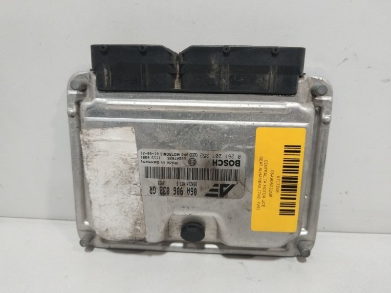 Recambio de centralita motor uce para seat alhambra (7v8, 7v9) 2.0 i referencia OEM IAM 06A906032GR  