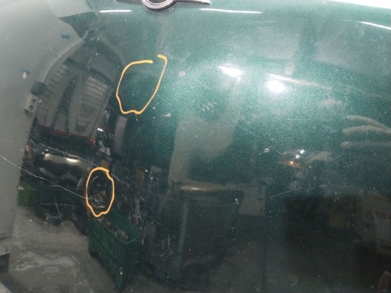 Recambio de capot para mini mini (r50, r53) cooper referencia OEM IAM 41617067753  