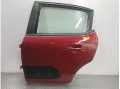 Recambio de puerta trasera izquierda para citroën c3 iii (sx) 1.2 vti 82 referencia OEM IAM 9812716780  ROJO