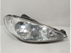 Recambio de faro derecho para peugeot 206 cc (2d) 1.6 referencia OEM IAM 9628666780  