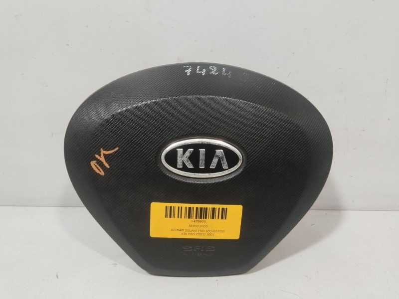 Recambio de airbag delantero izquierdo para kia pro cee´d (ed) 1.6 referencia OEM IAM 569001H00  