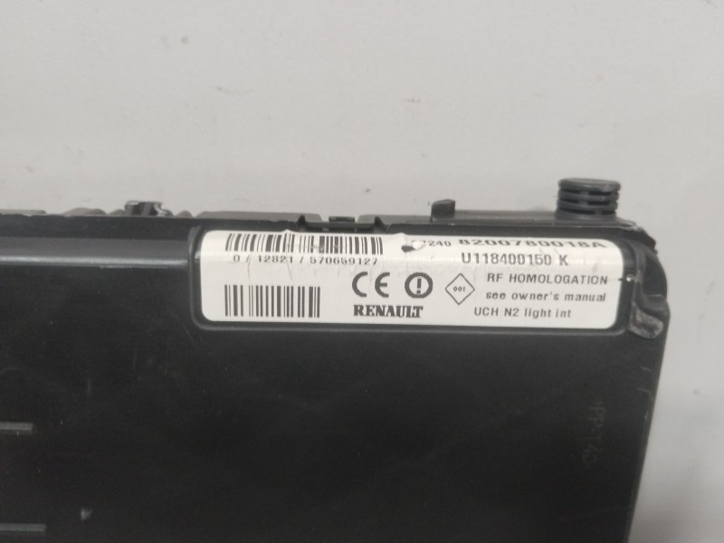 Recambio de centralita bsi para renault scénic ii (jm0/1_) 1.5 dci (jm1e, jm16) referencia OEM IAM U118400150K  