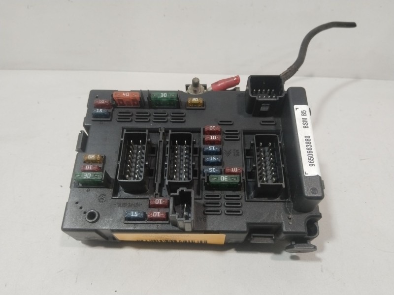 Recambio de caja reles / fusibles para peugeot 206 cc (2d) 1.6 referencia OEM IAM 9650663880  