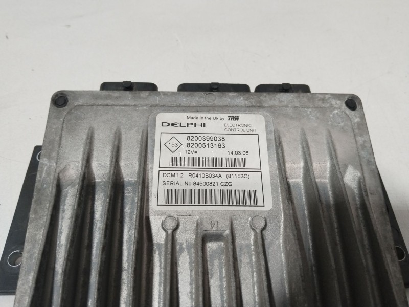 Recambio de centralita motor uce para nissan note (e11, ne11) 1.5 dci referencia OEM IAM 8200399038  