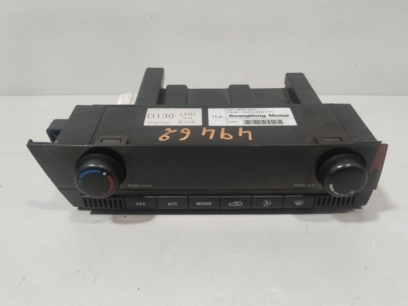 Recambio de mando calefaccion / aire acondicionado para ssangyong actyon 200 xdi referencia OEM IAM 6870009070  