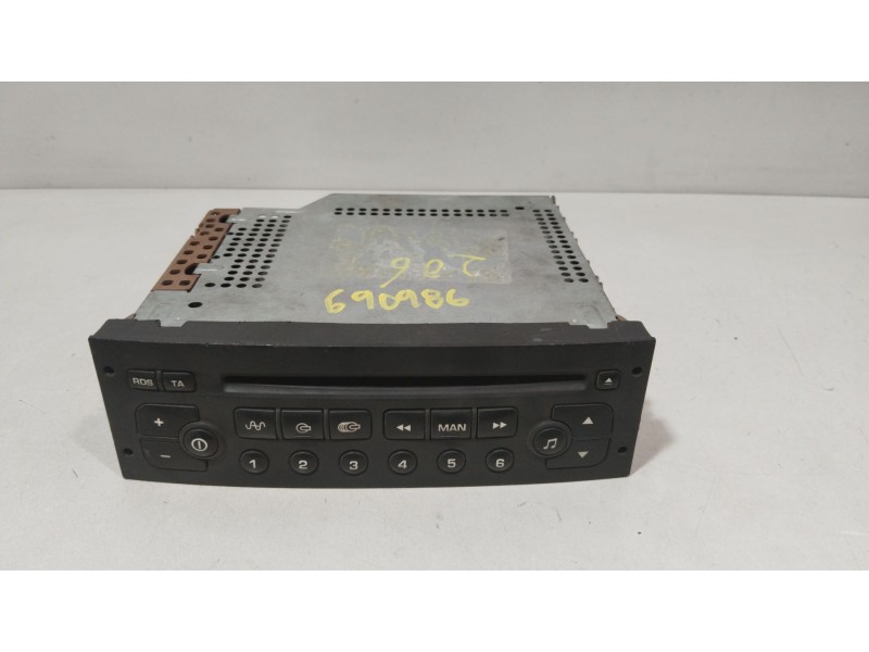 Recambio de sistema audio / radio cd para peugeot 206 berlina 2.0 16v cat referencia OEM IAM 96514684XT00  