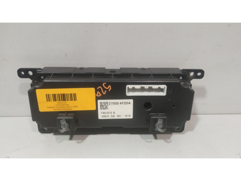 Recambio de mando calefaccion / aire acondicionado para nissan nv200 furgoneta e-nv (me0n) referencia OEM IAM 275004FD0A  