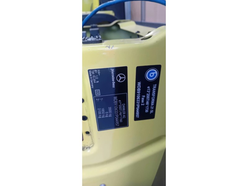 mercedes-benz sprinter 3,5-t furgoneta (b907, b910) del año 2019