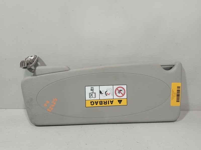 Recambio de parasol derecho para nissan nv200 furgoneta e-nv (me0n) referencia OEM IAM 568102301  