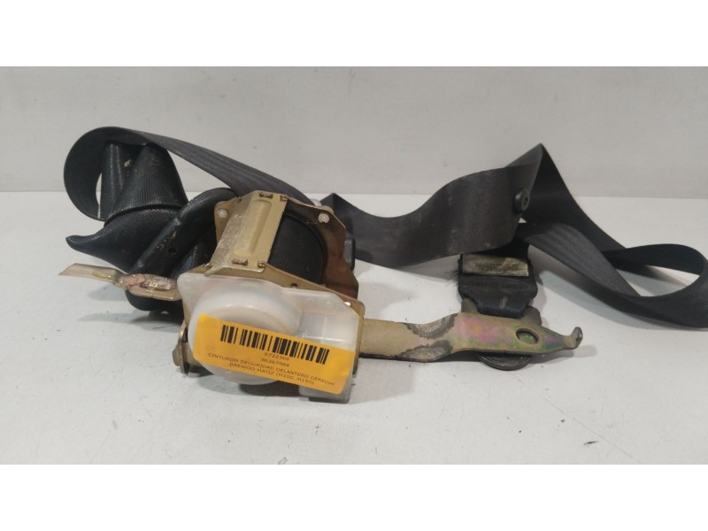 Recambio de cinturon seguridad delantero derecho para daewoo matiz (m100, m150) 0.8 referencia OEM IAM 96267984  