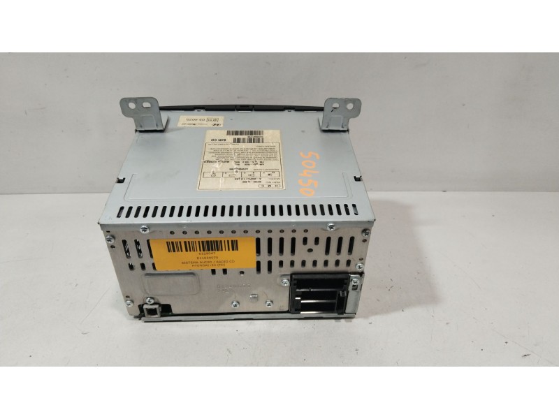 Recambio de sistema audio / radio cd para hyundai i30 (fd) 1.4 referencia OEM IAM E11034070  