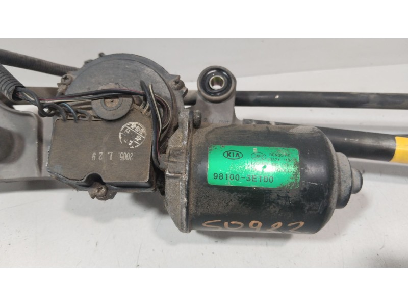 Recambio de motor limpia delantero para kia sorento i (jc) 2.4 referencia OEM IAM 981003E100  