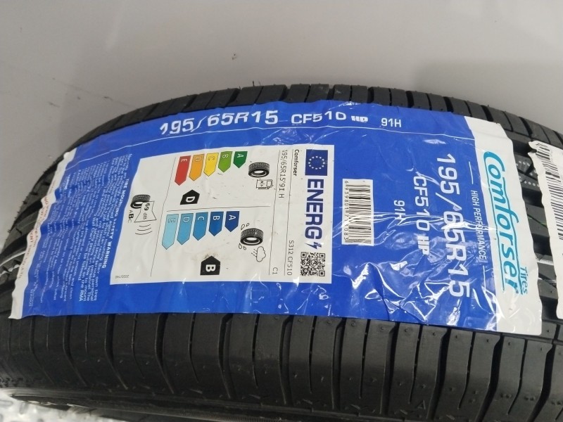 Recambio de neumatico para material nuevo referencia OEM IAM 195/65R15  COMFORSER