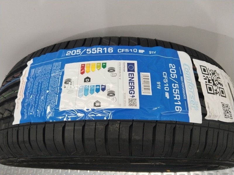 Recambio de neumatico para material nuevo referencia OEM IAM 205/55R16  COMFORSER