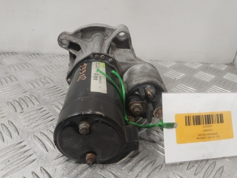 Recambio de motor arranque para peugeot 206 cc (2d) 1.6 referencia OEM IAM D6RA572  