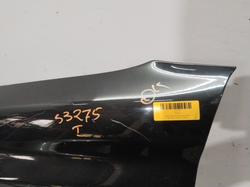 Recambio de aleta delantera izquierda para peugeot 206 sw (2e/k) 1.6 16v referencia OEM IAM 7840K0  