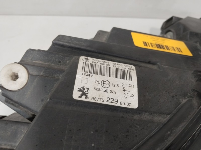 Recambio de faro derecho para peugeot 308 i (4a_, 4c_) 1.6 thp 16v referencia OEM IAM 9677522980  