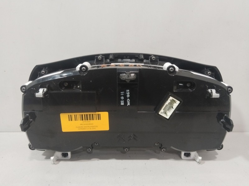 Recambio de cuadro instrumentos para citroën c3 iii (sx) 1.2 vti 82 referencia OEM IAM 982305838000  