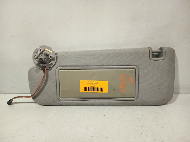 Recambio de parasol izquierdo para opel astra j (p10) 1.6 (68) referencia OEM IAM 13370787  