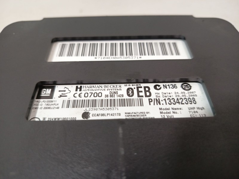 Recambio de modulo electronico para opel astra j (p10) 1.6 (68) referencia OEM IAM 13342398  