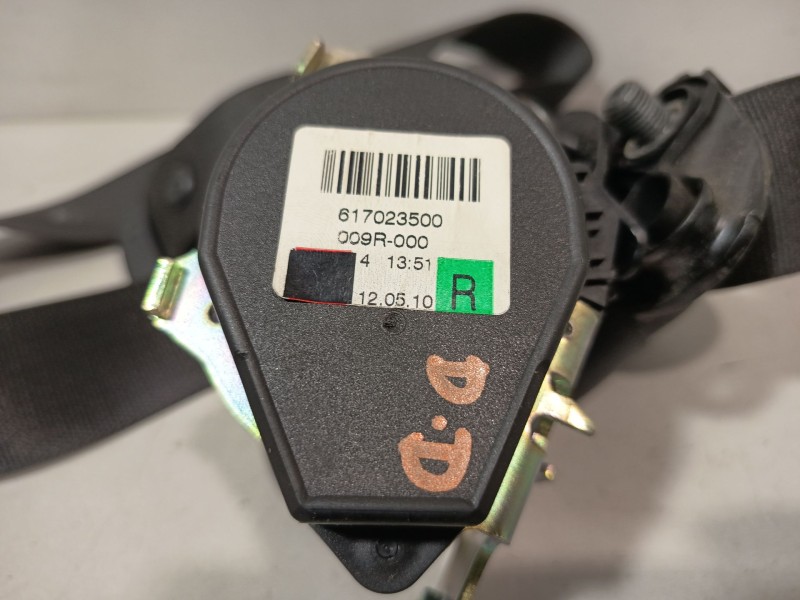 Recambio de cinturon seguridad delantero derecho para opel astra j (p10) 1.6 (68) referencia OEM IAM 13394804  