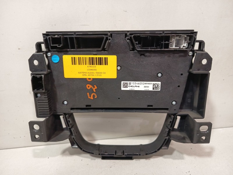 Recambio de sistema audio / radio cd para opel astra j (p10) 1.6 (68) referencia OEM IAM 13346050  