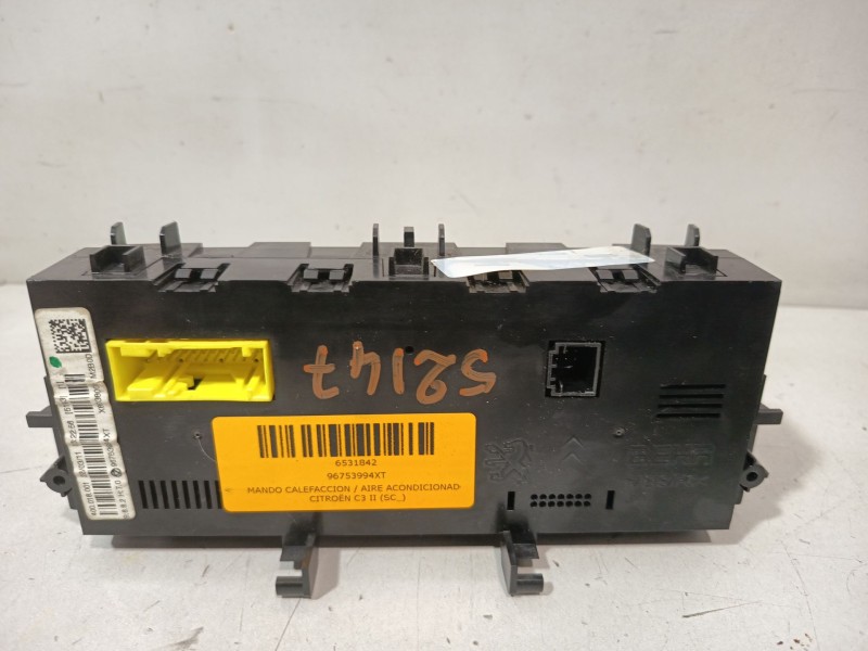Recambio de mando calefaccion / aire acondicionado para citroën c3 ii (sc_) 1.4 referencia OEM IAM 96753994XT  