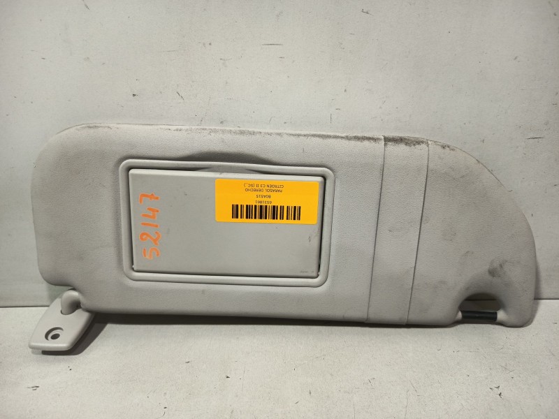 Recambio de parasol derecho para citroën c3 ii (sc_) 1.4 referencia OEM IAM B0A515  
