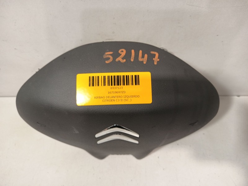 Recambio de airbag delantero izquierdo para citroën c3 ii (sc_) 1.4 referencia OEM IAM 16719697ZD  